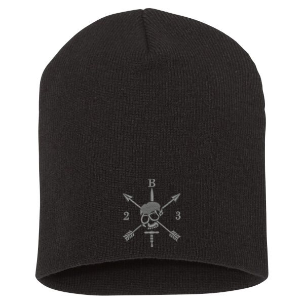 B/2/3 Short Beanie  Thumbnail